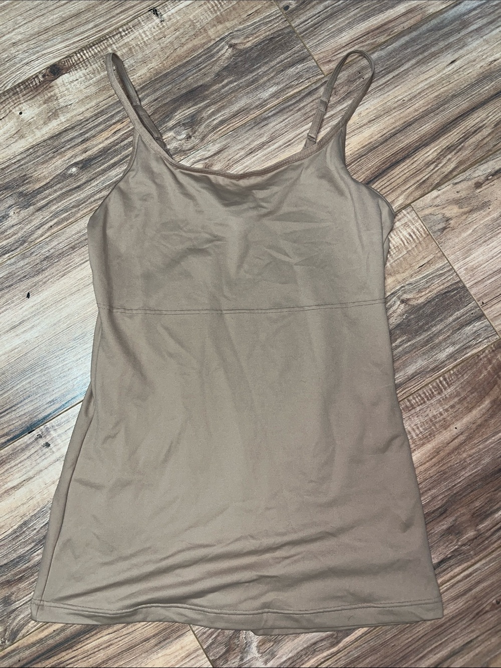 Essential Slim Camisole Tank Top - Taupe